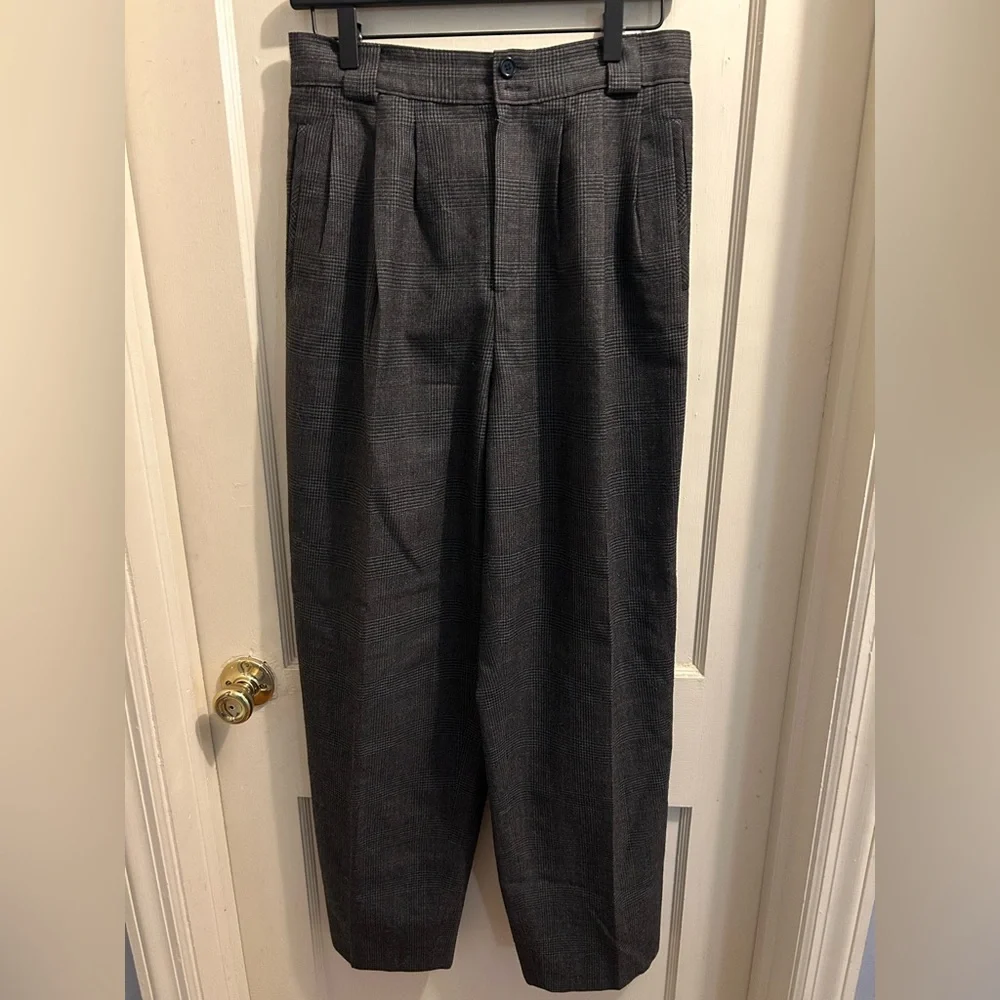 VTG Collectible Gold by Giorgio Sant Angelo 100‎ percent wool pants size 10